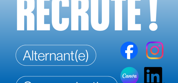 OFFRE CONTRAT D&rsquo;ALTERNANCE – CHARGE DE COMMUNICATION